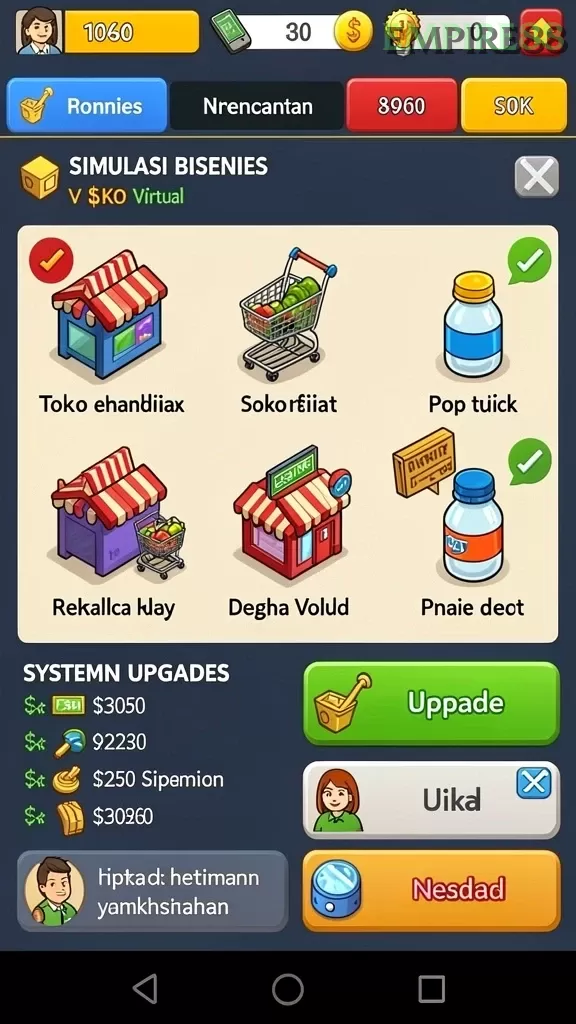 Galeri pratinjau visual empire88 build APK resmi terbaru